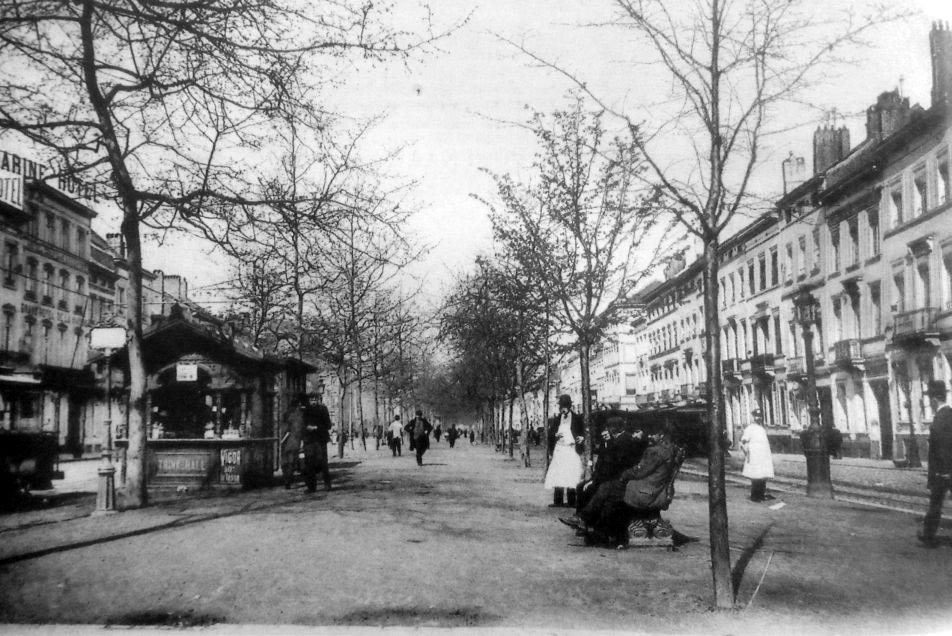 Le boulevard d'Anvers, fin du XIXe siècle